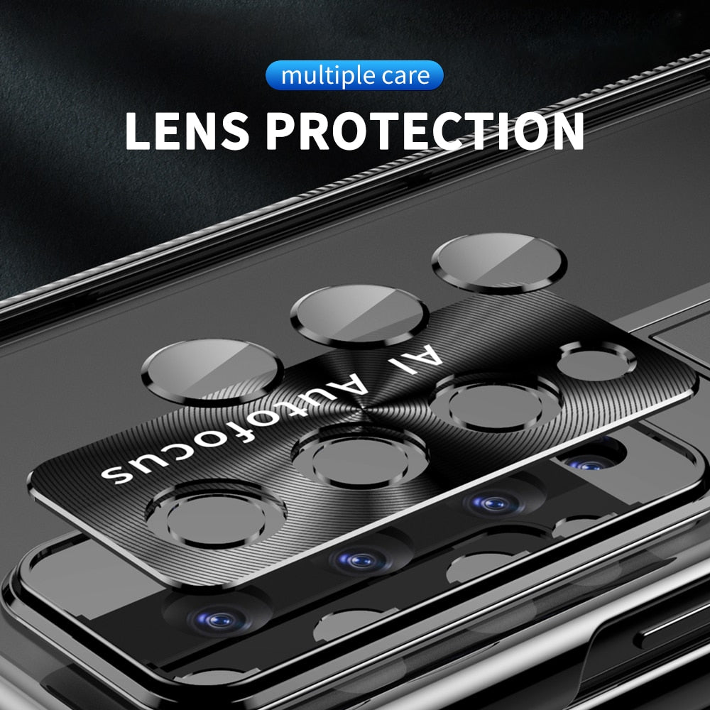 Transparent Case With S Pen For Samsung Galaxy Z Fold Series