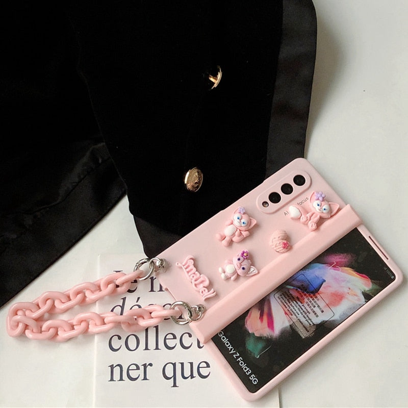 Fashion Bracelet Holder Phone case For Samsung Galaxy Z Fold