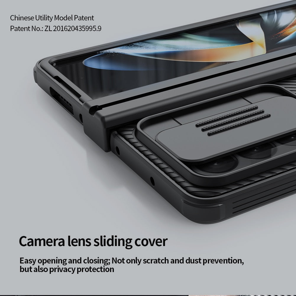 Case with Camera Protection Slide for Samsung Galaxy Z Fold Series
