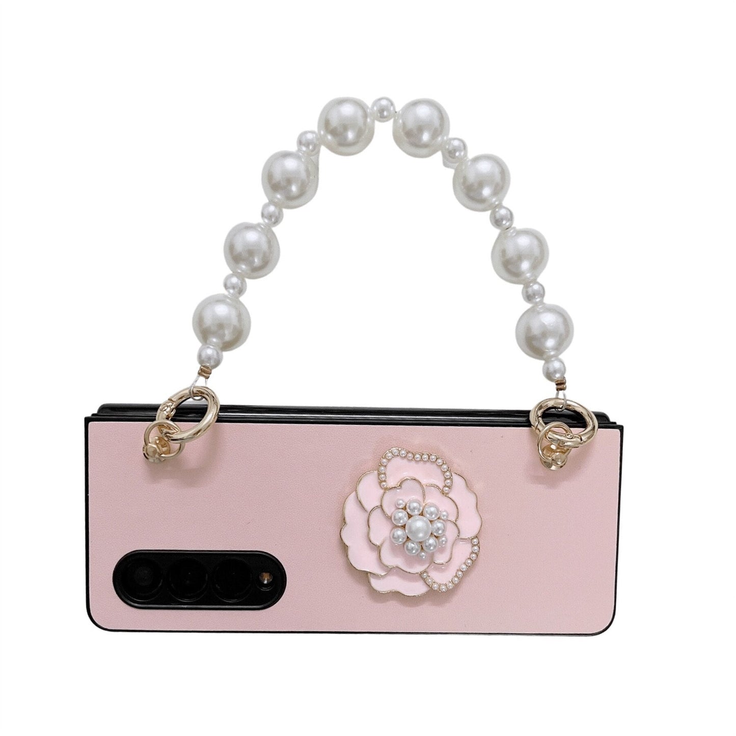 Luxury Pearl Bracelet Chain Case for Samsung Galaxy Z Fold Series