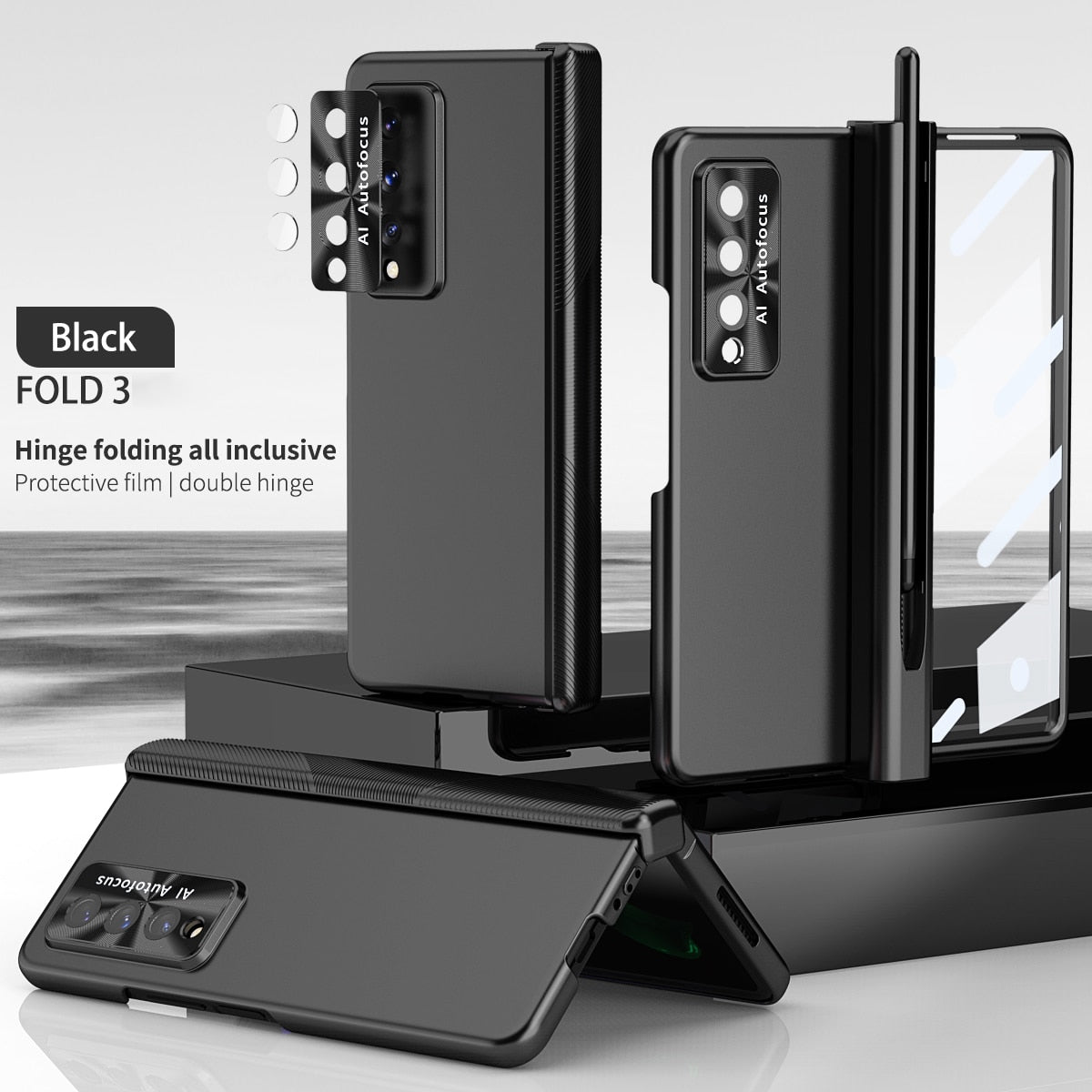 Transparent Case With S Pen For Samsung Galaxy Z Fold Series