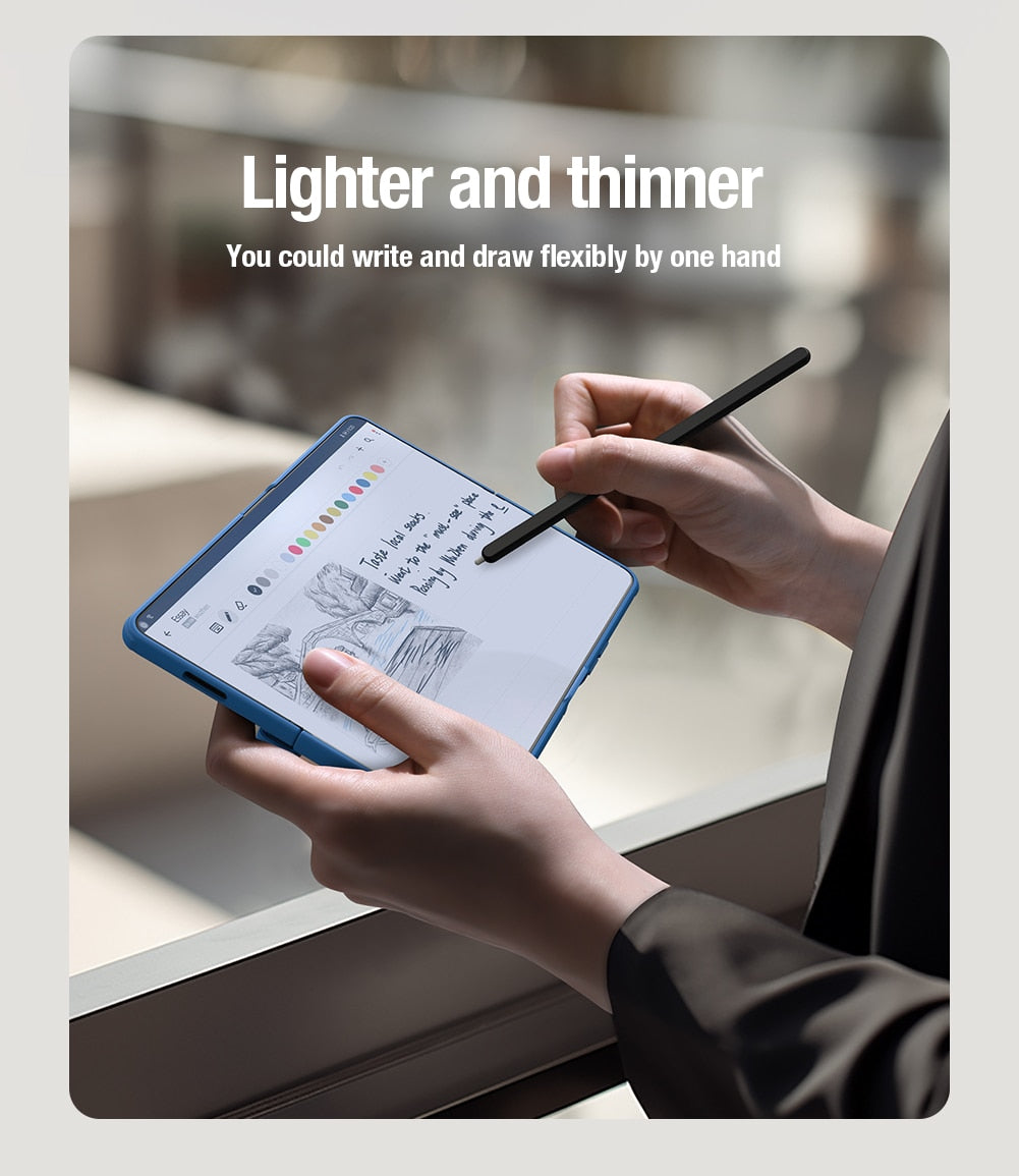 Case with Slide Camera Protector, Kickstand & S-Pen Pocket For Galaxy Z Fold 5