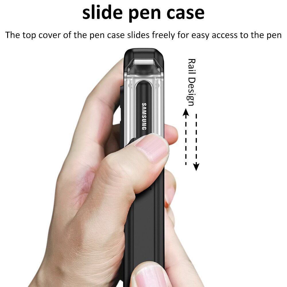 Magnetic Case with Kickstand & Pen Holder For Galaxy Z Fold Series