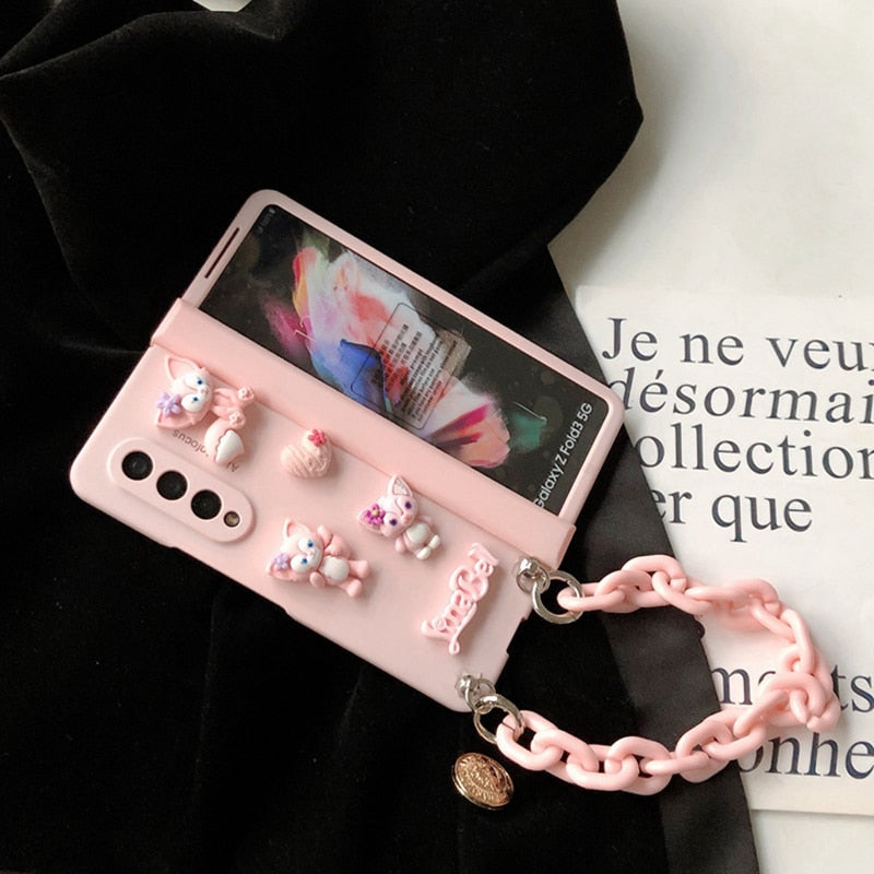 Fashion Bracelet Holder Phone case For Samsung Galaxy Z Fold