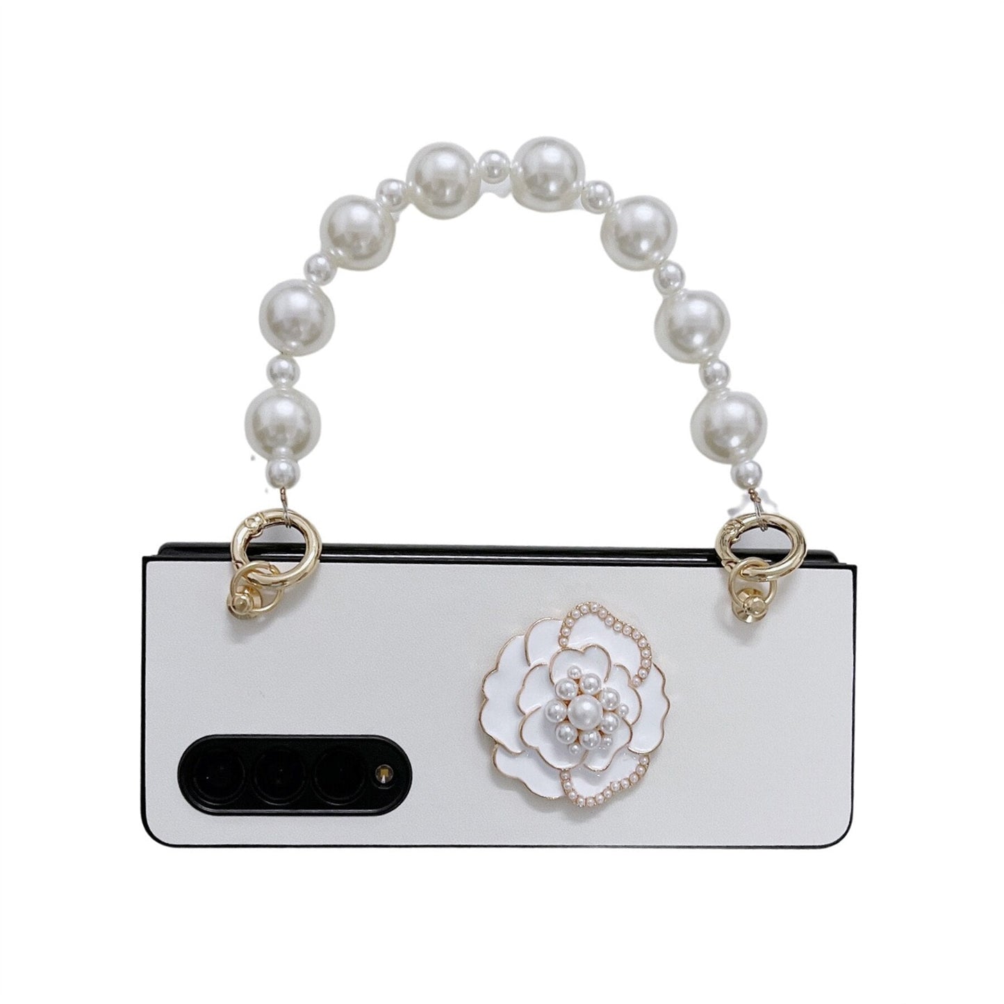Luxury Pearl Bracelet Chain Case for Samsung Galaxy Z Fold Series