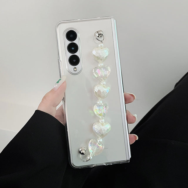 3D Crystal Bracelet Case For Galaxy Z FOLD