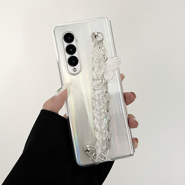 3D Crystal Bracelet Case For Galaxy Z FOLD