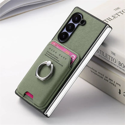 Detachable Leather Wallet Case