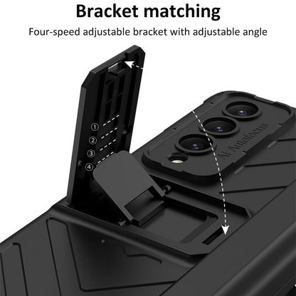 Magnetic Case with Kickstand & Pen Holder For Galaxy Z Fold 4