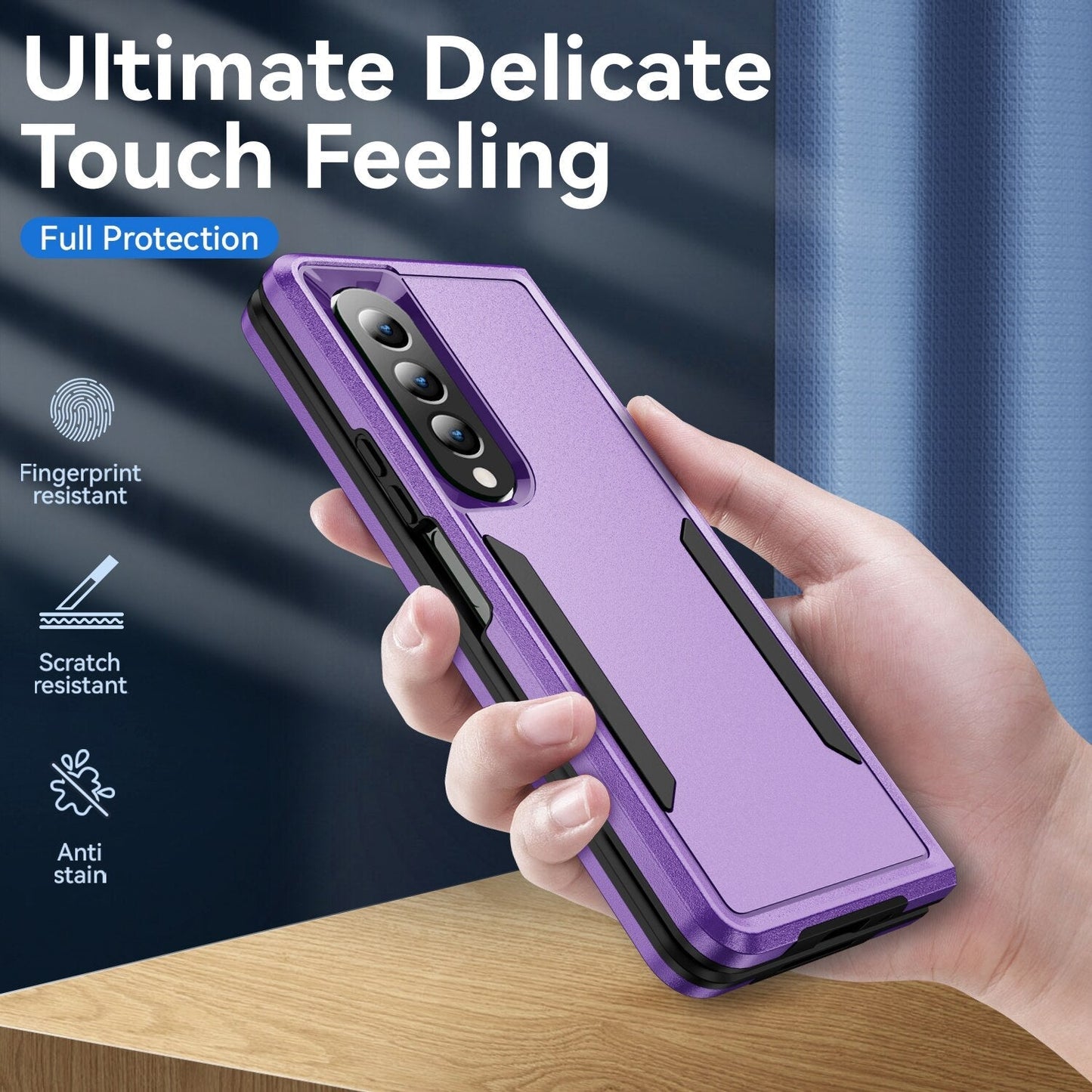 Anti-Scratch Protective Hard Case for Samsung Galaxy Z Fold Series