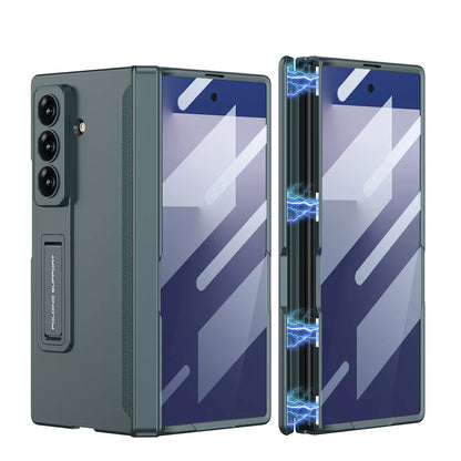 Magnetic Matte Kickstand Case