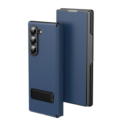 Luxury Leather Magnetic Kickstand Case