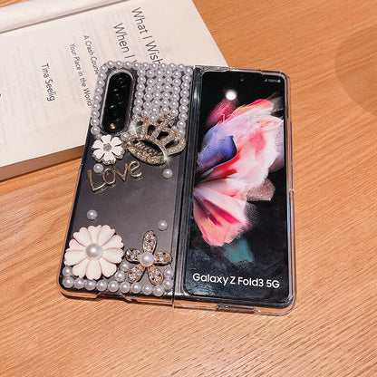 Luxury Bling Rhinestone Case For Samsung Galaxy Z FOLD 4 5G