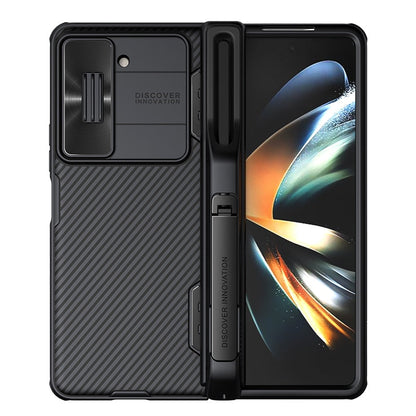 Case with Slide Camera Protector, Kickstand & S-Pen Pocket For Galaxy Z Fold 5