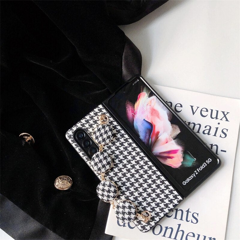 Woman Retro  Cover For Samsung Galaxy Z Fold Series