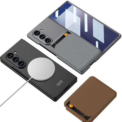 Magnetic Wallet Stand Case