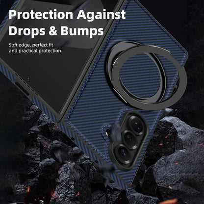 Carbon Fiber Magnetic Ring Case
