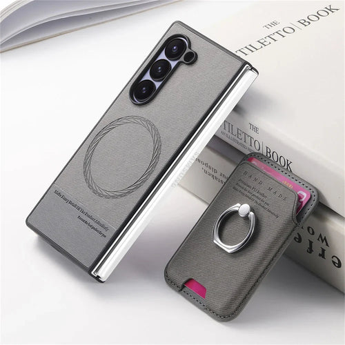 Detachable Leather Wallet Case