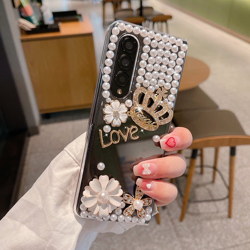 Luxury Bling Rhinestone Case For Samsung Galaxy Z FOLD