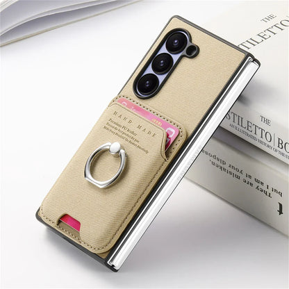 Detachable Leather Wallet Case