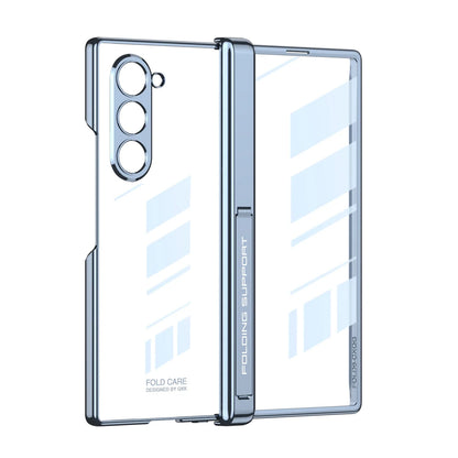 Transparent Magnetic Case with Hinge Protection for Samsung Galaxy Z Fold 6