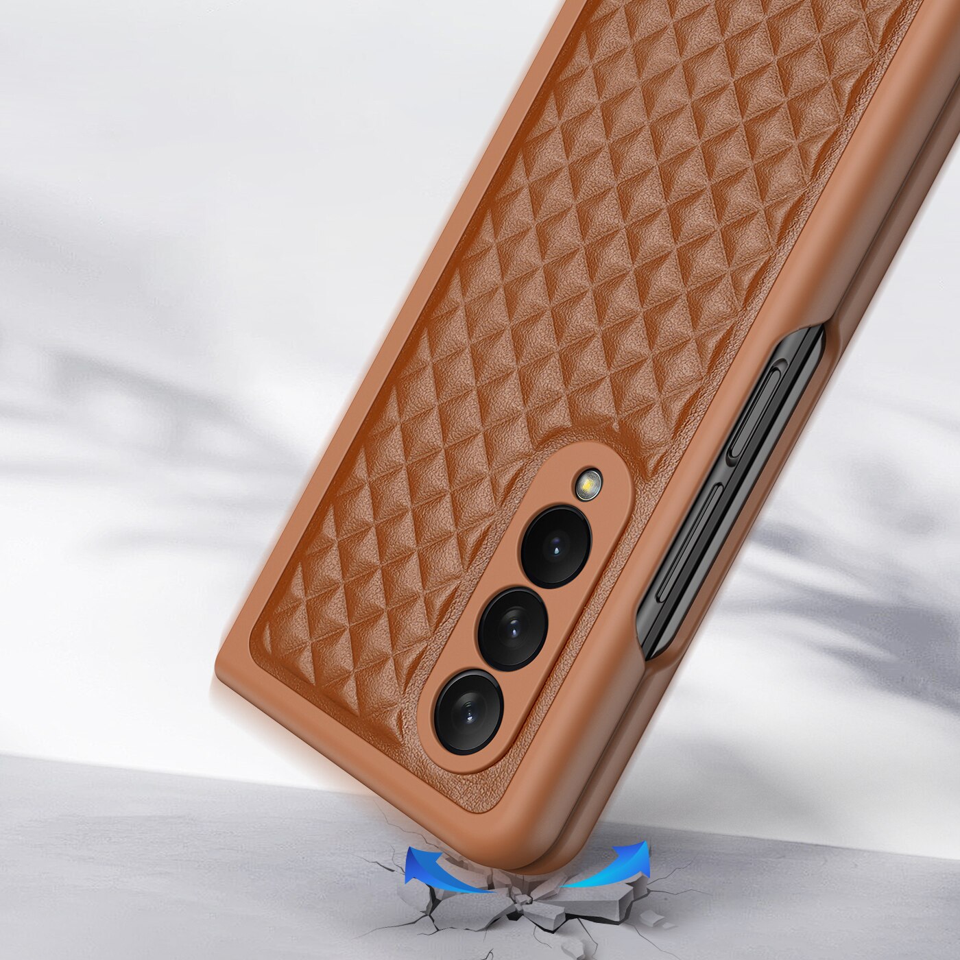 Ultra Thin Leather Case For Samsung Galaxy Z Fold 4