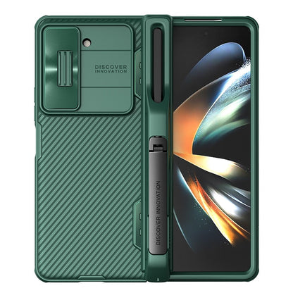 Case with Slide Camera Protector, Kickstand & S-Pen Pocket For Galaxy Z Fold 5