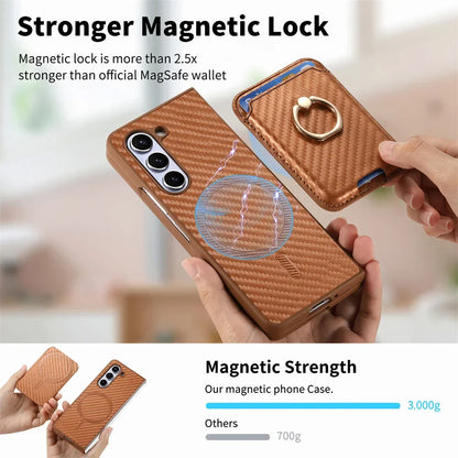 Full Protection Case with Detachable Card Wallet For Samsung Galaxy Z Fold Series