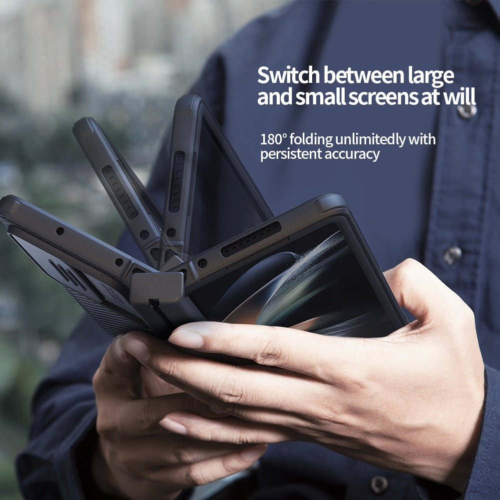 Case with Camera Protection Slide for Samsung Galaxy Z Fold Series
