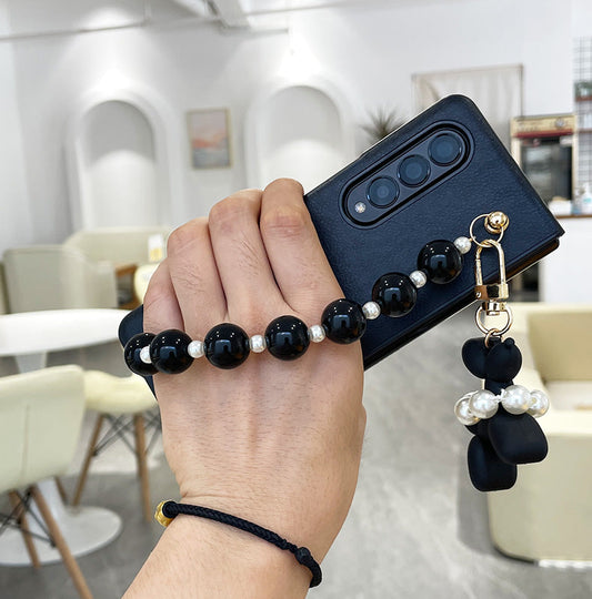 Wristband Leather Case for Samsung Galaxy Z FOLD