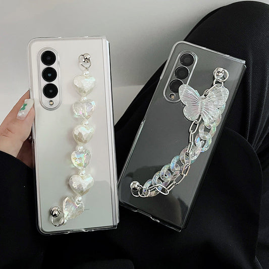 3D Crystal Bracelet Case For Galaxy Z FOLD